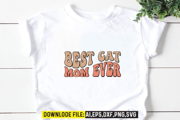 Best Cat Mom Ever Retro Design: An Embroidery Review
