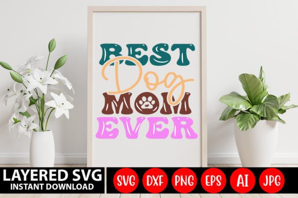Best Dog Mom Ever Retro SVG: A Stitcher's Review