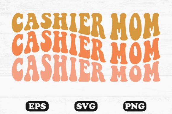Cashier Mom Retro Wavy SVG: An Embroidery Review