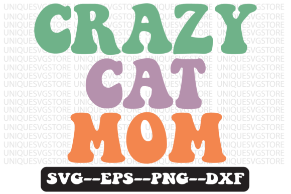 Crazy Cat Mom Groovy Retro SVG: An Embroidery Review