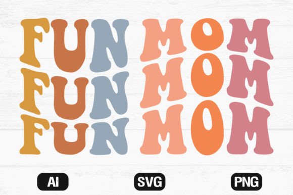 Fun Mom Retro Wavy SVG: An Embroidery Review