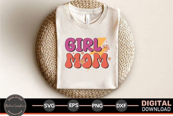 Girl Mom Retro SVG: An Embroidery Design Review