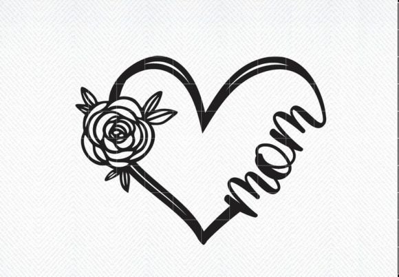 Mom Flower Heart SVG: An Embroidery Designer's Review