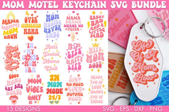 Mom Motel Keychain SVG Bundle Review