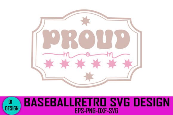 Proud Mom Baseball Retro SVG: An Embroidery Review