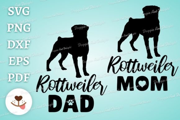 Rottweiler Mom Dad SVG: An Embroidery Review