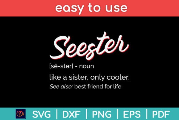 Seester Definition Mom Sister Friend Svg Review