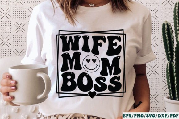 Wife Mom Boss Retro SVG: An Embroidery Review